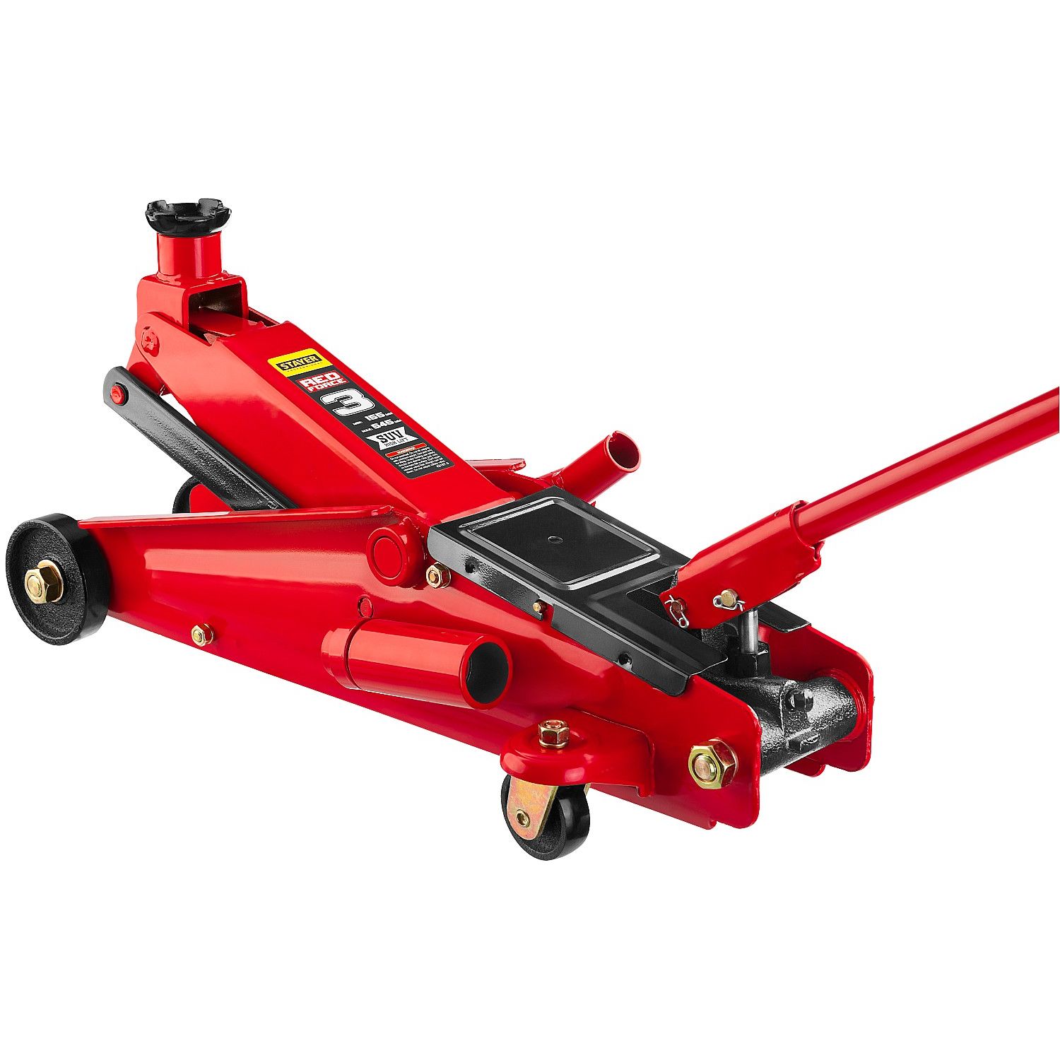 Домкраты подкатные гидравлические RED FORCE, 3 т, 155-545 мм 43157-3