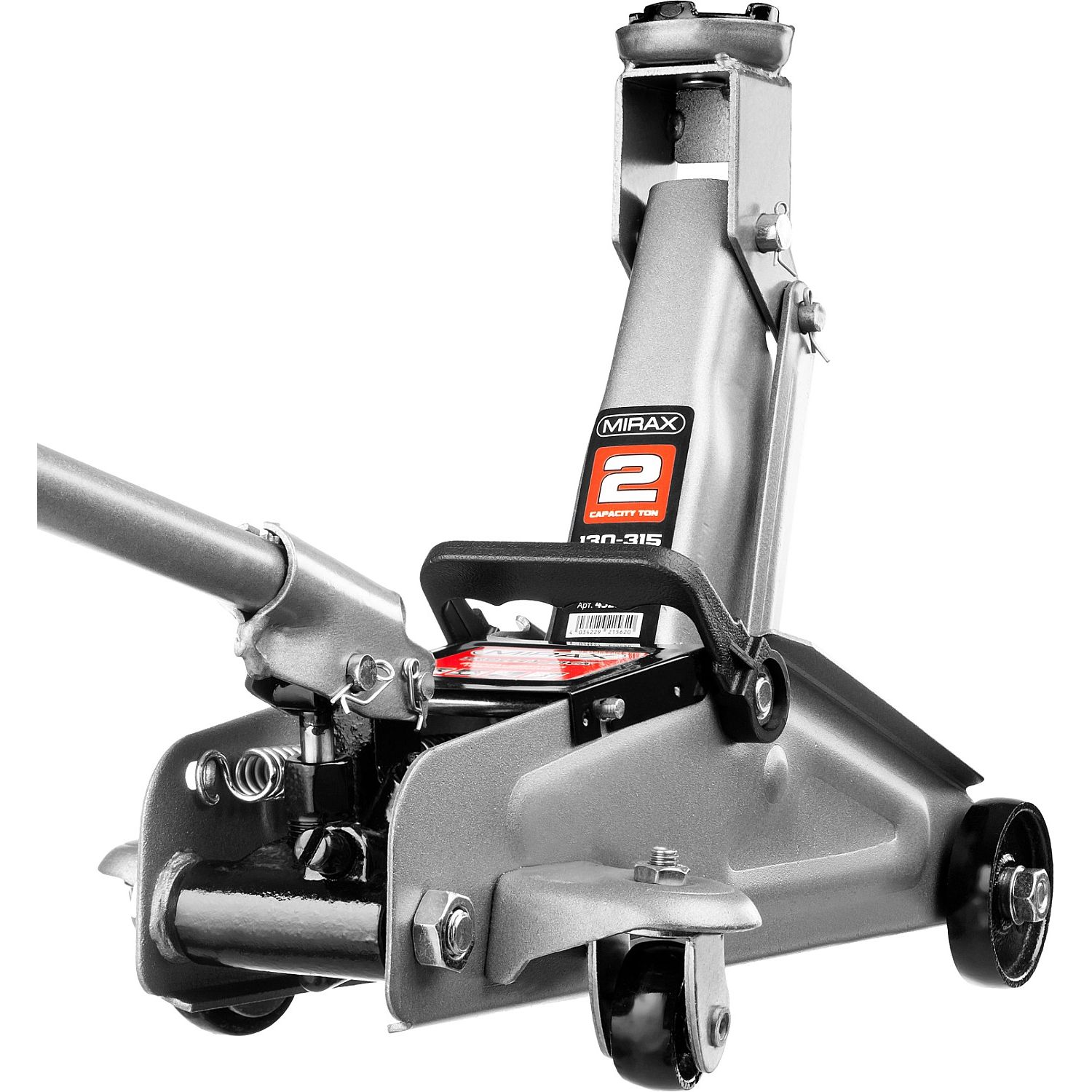 Домкраты подкатные гидравлические, 2 т, 130-315 мм 43252-2