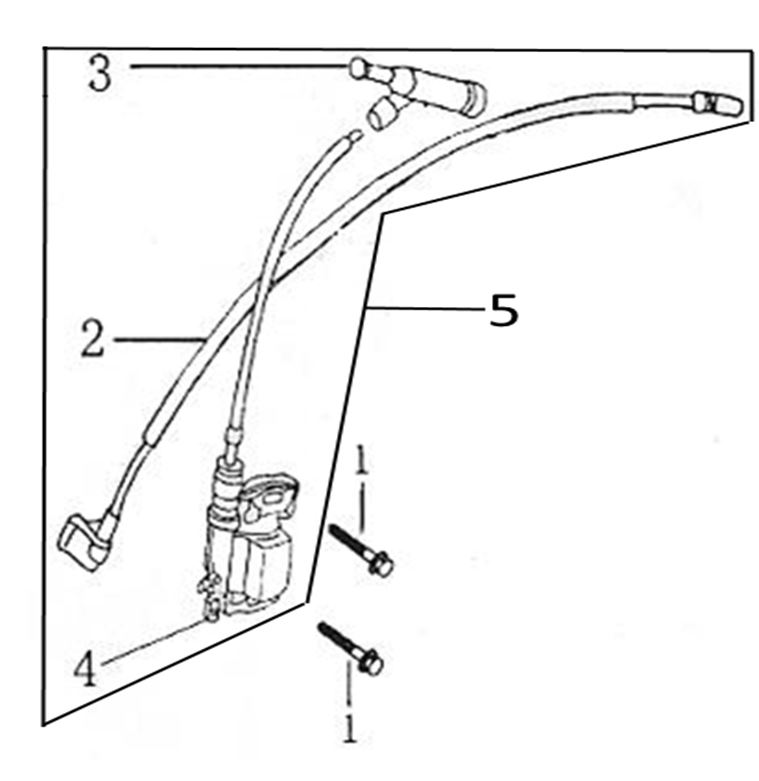 ЗАПЧАСТИ ДЛЯ ГЕНЕРАТОРА БЕНЗИНОВОГО ELITECH СГБ 9500Е (КАТУШКА ЗАЖИГАНИЯ)