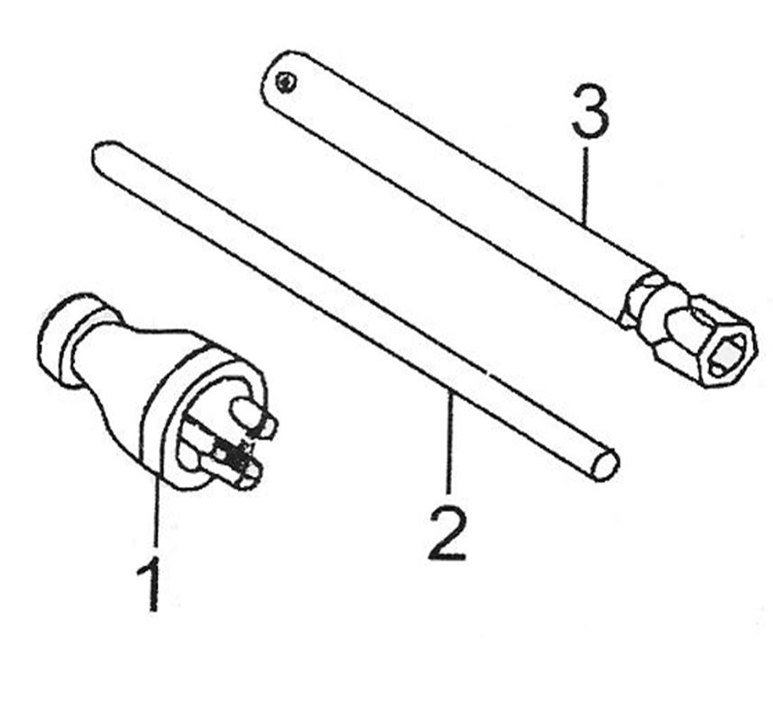 ЗАПЧАСТИ ДЛЯ ГЕНЕРАТОРА БЕНЗИНОВОГО ELITECH СГБ 9500Е (КОМПЛЕКТ ИНСТРУМЕНТОВ)