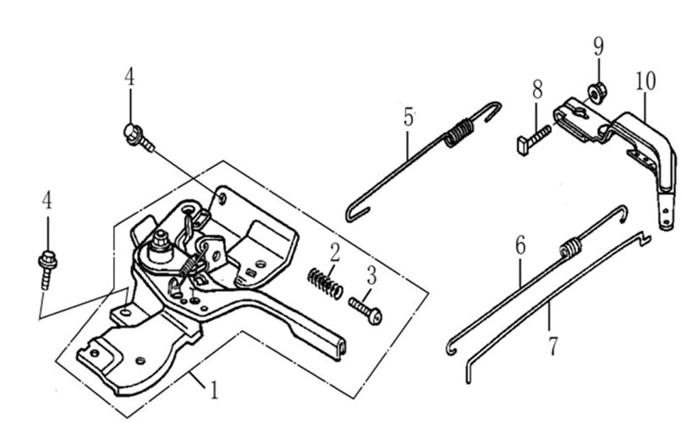 ЗАПЧАСТИ ДЛЯ МОТОПОМПЫ БЕНЗИНОВОЙ ELITECH МБ 1000 Д 80 (РЕГУЛЯТОР ОБОРОТОВ)