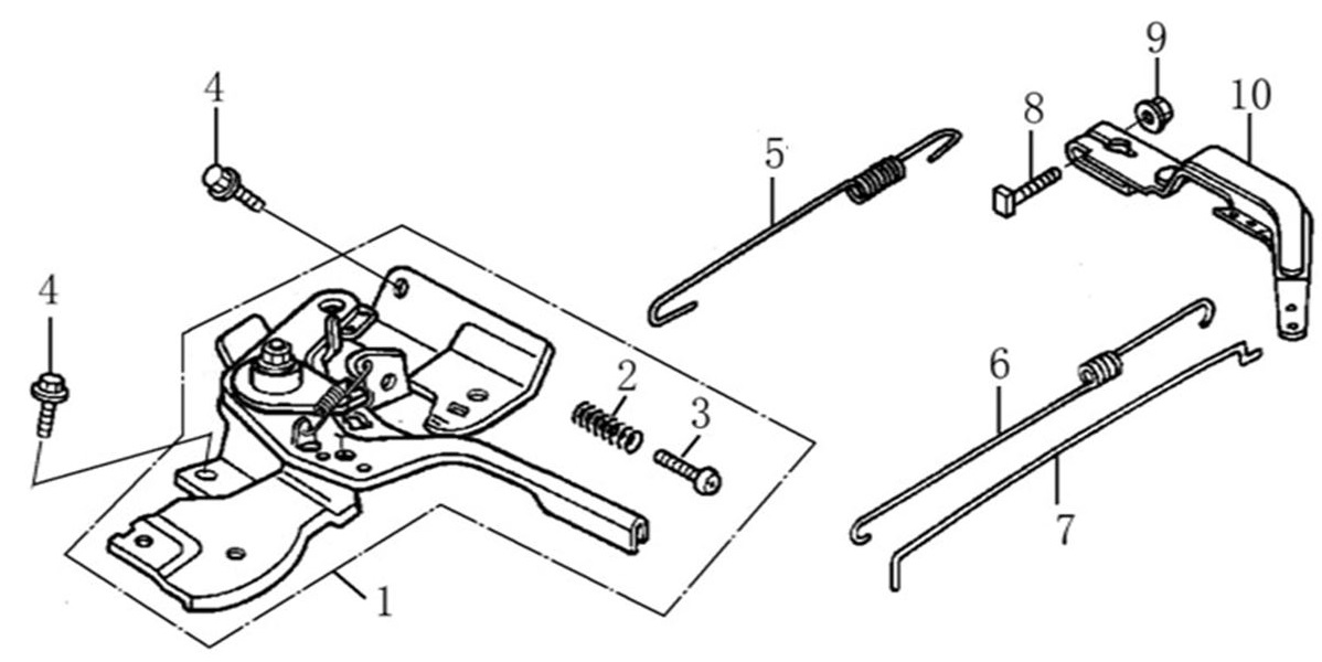 ЗАПЧАСТИ ДЛЯ МОТОПОМПЫ БЕНЗИНОВОЙ ELITECH МБ 600 Д 50 А (РЕГУЛЯТОР ОБОРОТОВ)