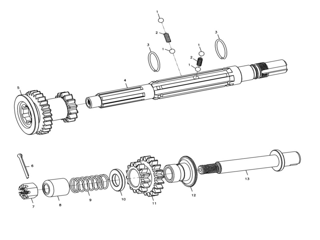 ЗАПЧАСТИ ДЛЯ МОТОБЛОКА БЕНЗИНОВОГО ELITECH КБ 900 (ПЕРЕДАЧА ШЕСТЕРЕНЧАТАЯ)