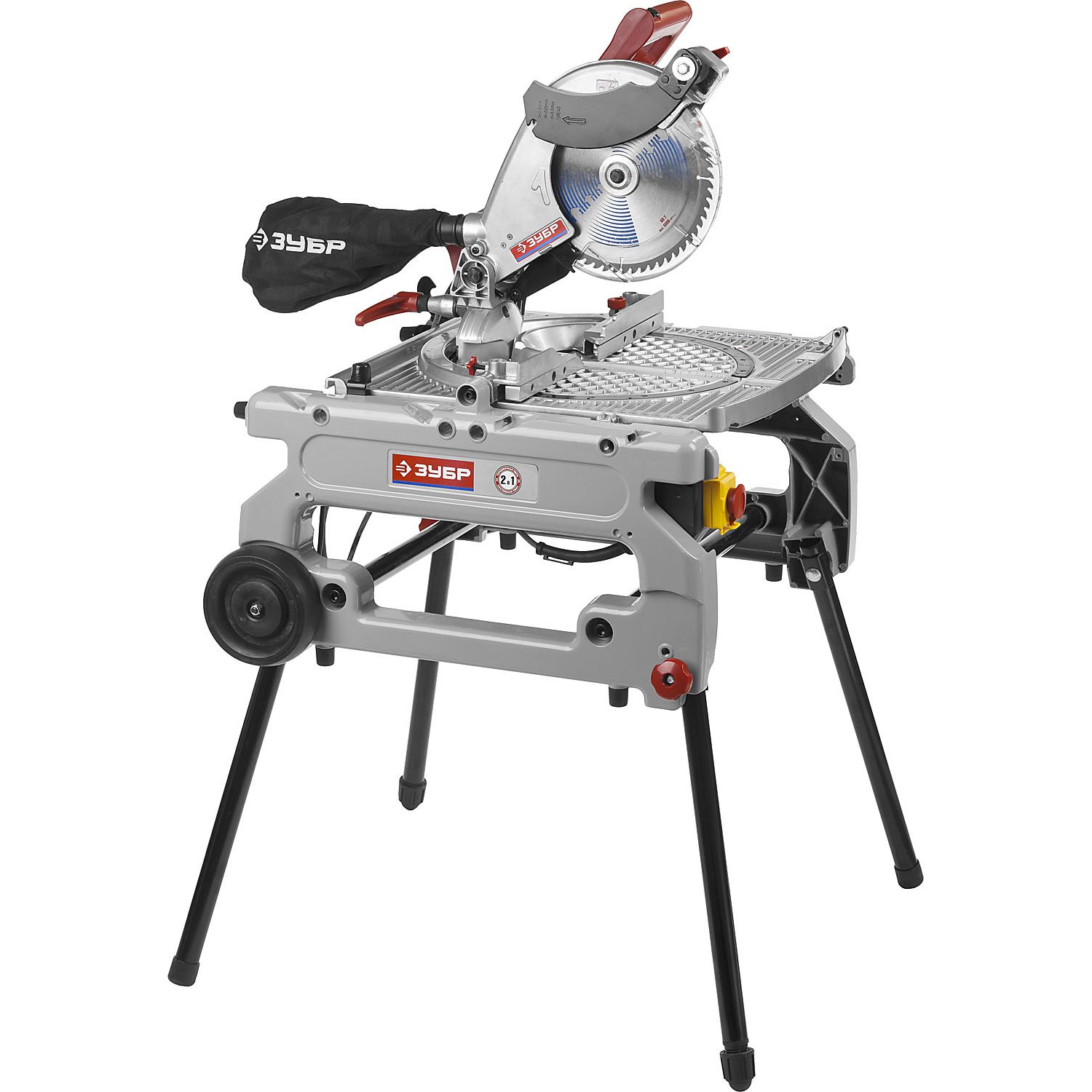 Пила торцовочная комбинированная ЗПТП-255-1800