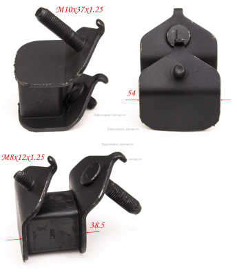 Амортизатор резиновый правый FH4/6 38мм широкий БЭС8000Д