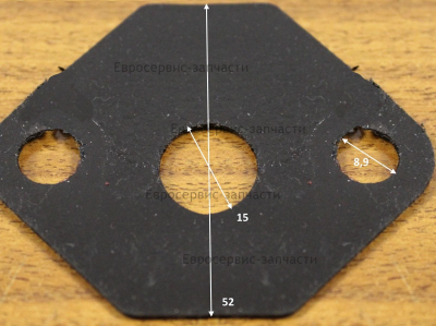 Прокладка фланца насоса ручного