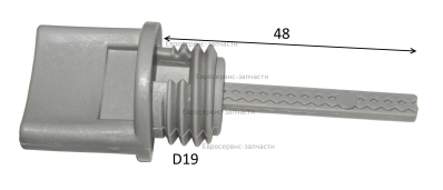 Щуп масляный, L48, D19.3, серый. 11221-A142-0000. БИГ 1000