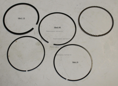 Комплект колец поршневых