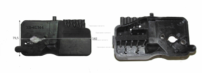 Корпус фильтра воздушного. 9071011. БИГ 1000Р.2000Р