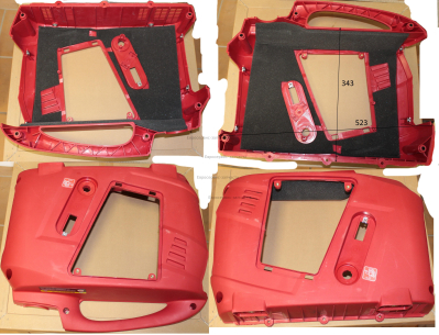 Корпус, левая половина БИГ 2000Р