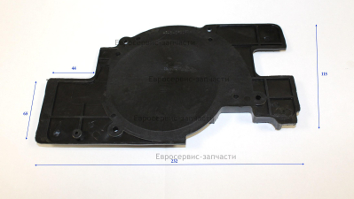 Крышка крыльчатки внешняя