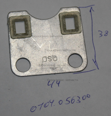 Пластина направляющая  МБ 500, МБ 1010,МБ 810, МБ 1610