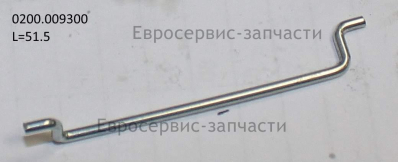 Тяга рычага регулятора оборотов