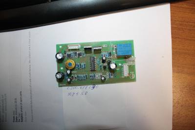 Плата управления АСН 500.1000.1500.5000Е.Реле 10А. OKL5302