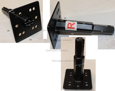 Ступица правая внешняя. 809200-1. КБ 470