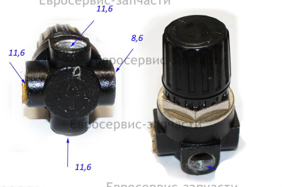 Редуктор давления 4 порта. D.03.32.W075. КПР 360