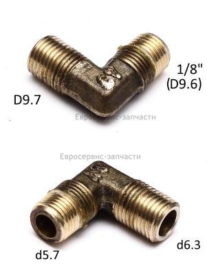 Фитинг угольник, 1/8. GPV-2065B-048. КПР 50-100/400/2.2