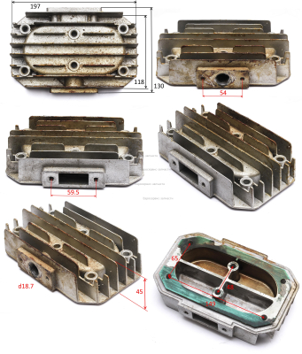 Головка цилиндра. GPV-2070C-036. КПР 100-200/550/3.0