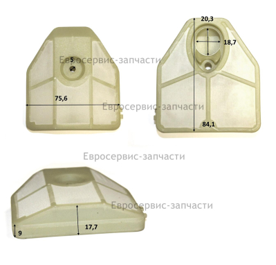 Фильтр воздушный элемент YD38-5.01.08.00-00: ПБ40/40
