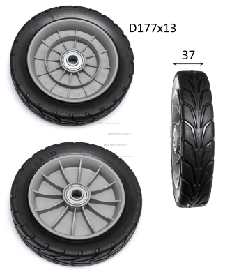 Ось колесная передняя