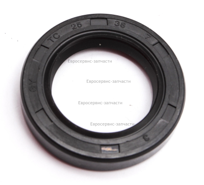 Сальник 25x38x7 Цвет чёрный  см 0803.040100   К 5000В