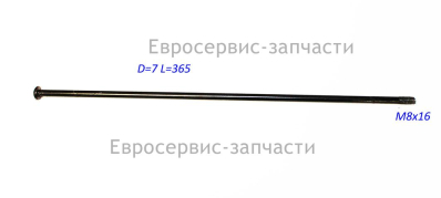 Ось крышки задней