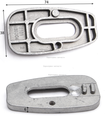 Плита нажимная регул-ки натяжения цепи 8181-430205-0000000: ЦЕП2000С40Н.