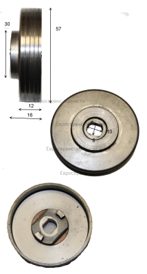 Диск сцепленя в сборе. HJ-36-LJ-037. Е1611.001.00