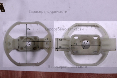 Крышка электродвигателя задняя 17-D010010 ЭТ800 2017