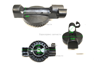 Фиксатор нижней рукоятки неподвижный. 8122-513001-0000110. ЕК 1000Н Е1601.003.00