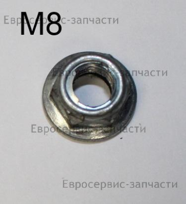 Гайка фланцевая M8