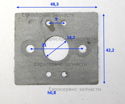 Прокладка карбюратора. 04.01.014.0001. БМ 64В ПРО