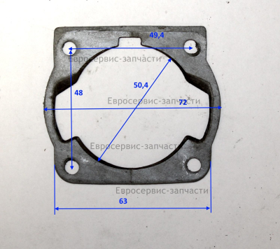 Прокладка цилиндра. 04.01.015.0001. БМ 64В ПРО
