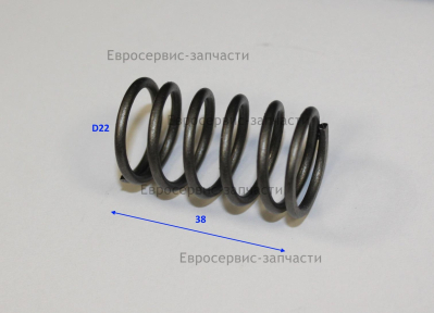 Пружина плунжера комплект 3 шт.  М 2500ИРБК
