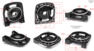 Крышка эл. двигателя передняя