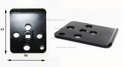 Пластина крепления расклинивателя (правая)