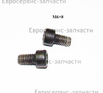 Винт M6х8 мм