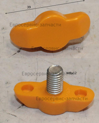 Винт барашковый M8