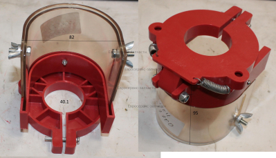 Защитное стекло в сборе СТС3520 ПЛ 1.05.07.2150