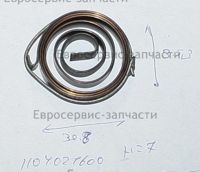 Пружина торсионная СВ350, КИТ-ИЙ: ZJ411Q028