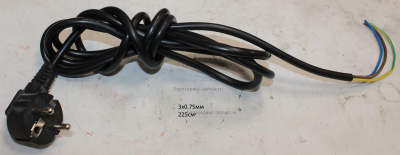Кабель сетевой в сборе с вилкой