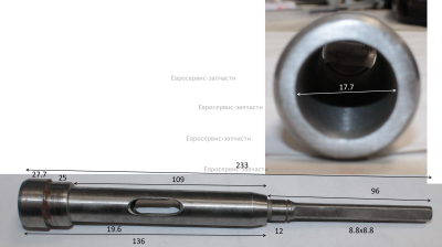 Шпиндель СВ350, КИТ-ИЙ: ZJ411Q061