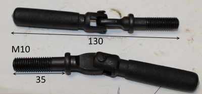 Винт прижимной с рукояткой M10х35 мм