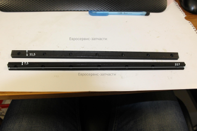 Пластина ножа прижимная