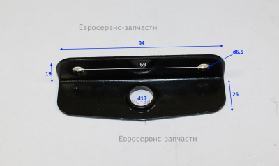 Кронштейн крепления рычага