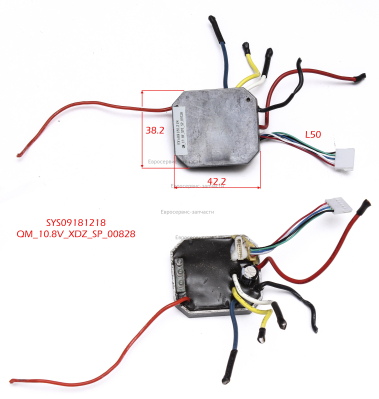 Плата контрольная