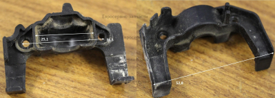 Кронштейн щеткодержателя , MS-2008-06 ,  ERH 0724 HRE