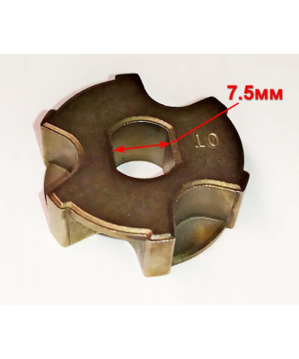 Звёздочка(6зубов)для ELS-2400(67)YAT,2000(66),2000P(50)OTE,1800P(72)SAF,1500Р(47)SAF,2400,2800HGM