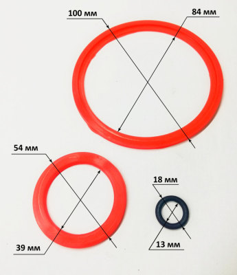 Комплект прокладок для ЦН-32-8 BYI, ЦН-32-8(4,11,15) XLIN