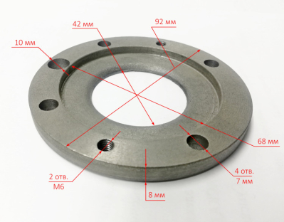 Крышка корпуса винта для СН-100В(8) DMN, СН-100В(9) c ZJH68